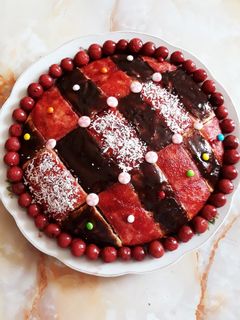 عکسی از دستور کیک بدون تخم مرغ