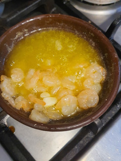 Una foto de Camarones al Pil Pil