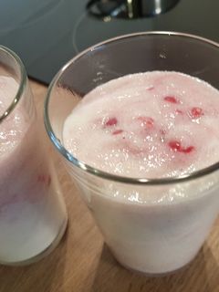 Gyümölcsös tejbegríz recept fotója
