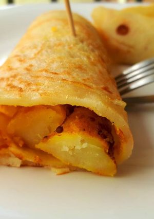 A picture of Pancake wrap.
