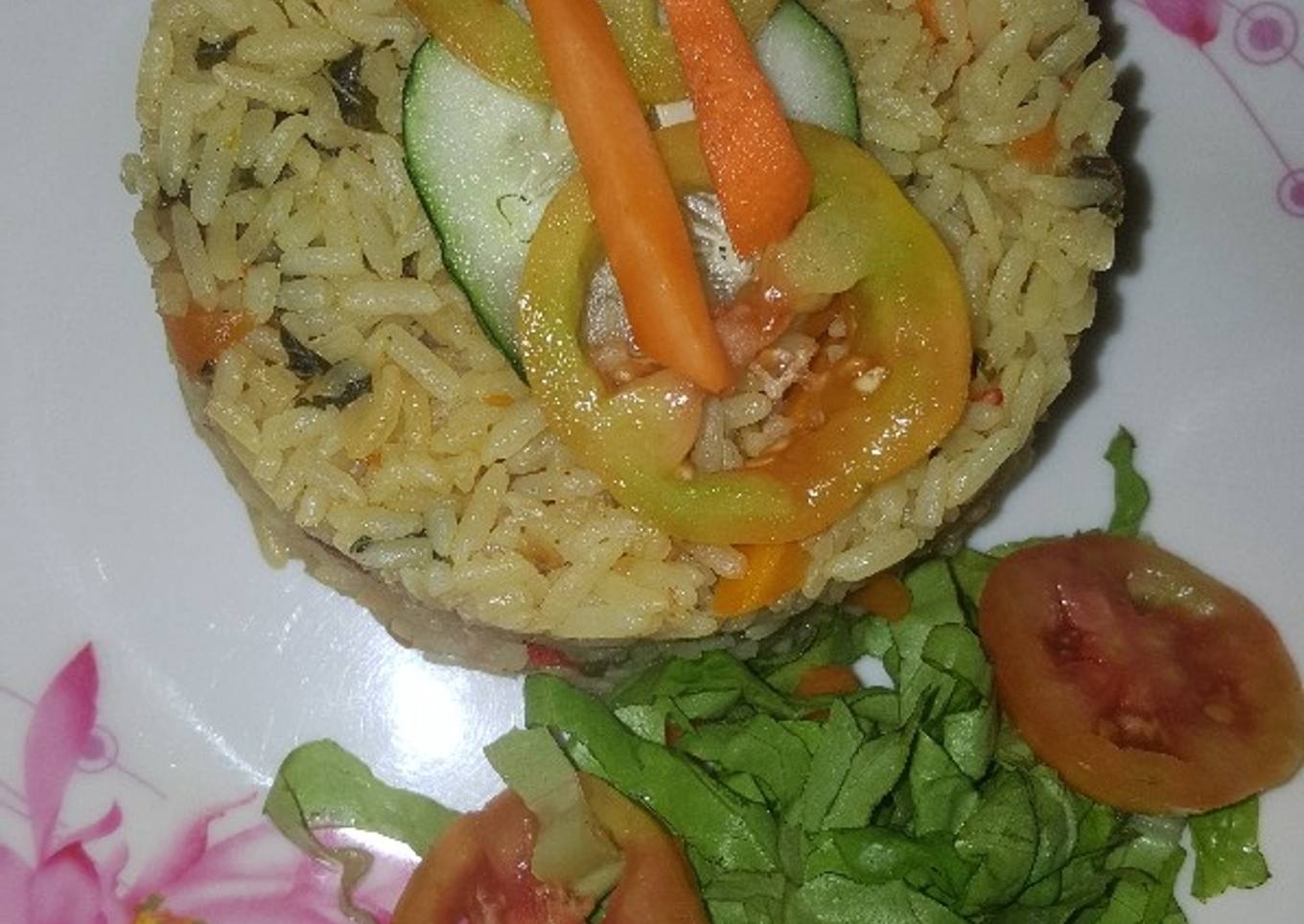 Tasty jallof rice