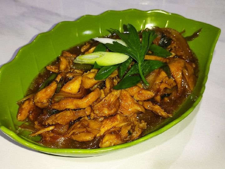 Bagaimana Menyiapkan Chicken Teriyaki aka ayam Teriyaki, Enak Banget