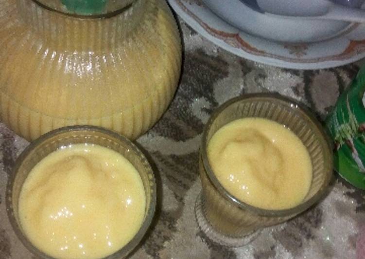 Simple Way to Make Speedy Mango smoothie