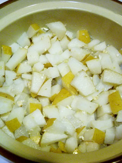 Braise Snow Pear and Fritillary Bulb with Rock Sugar 川貝冰糖燉梨 的食譜成品照片