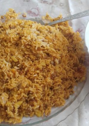 عکسی از دستور قابلی پلو (استامبولی محلی)