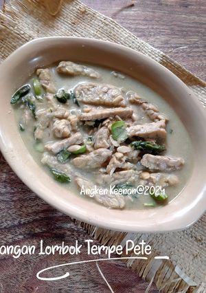 Foto resep Jangan Lombok Tempe Pete
