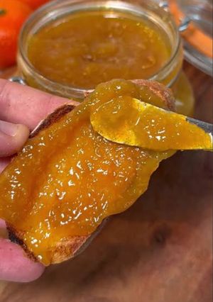 Una foto de Mermelada de mandarina