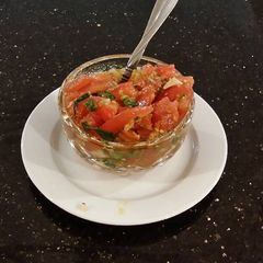 A picture of Fresh Pico De Gallo.