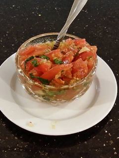 A picture of Fresh Pico De Gallo.