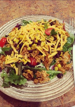 A picture of Taco Salad.