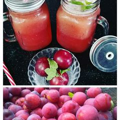 A picture of Plum juice.