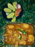 #chicken alo gravy
