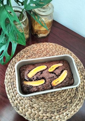 Foto resep Choco banana bread