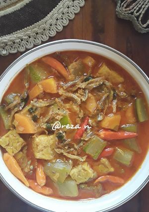 Foto resep Kari Sayur Teri Tempe