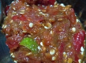 Foto resep Sambal mentah jeruk limo