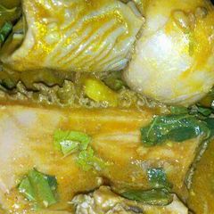 A picture of Oha soup.
