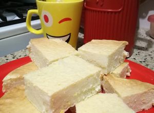 Una foto de Torta de arroz alimonada 🍋 súper fácil
