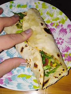 Una foto de Fajitas con masa casera 🙃😉