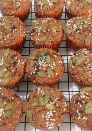 Foto resep Spekuk Banana Oats Mini Muffins