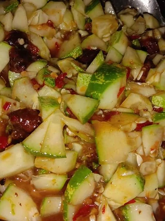 Cara Sederhana Membikin Resep  Rujak timun endez yang Lezat, Enak Banget