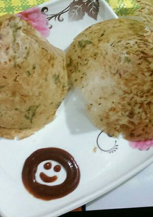 A picture of Instant Rice Flour dhosa.