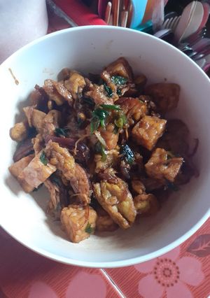 Foto resep Oseng Kecap Tempe-Telur