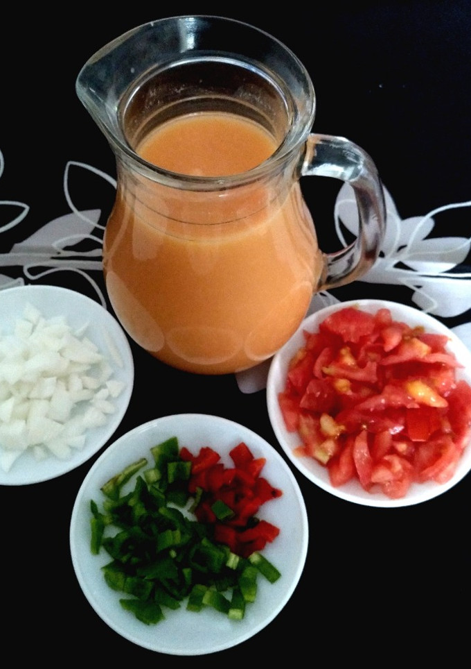 Una foto de Gazpacho andaluz