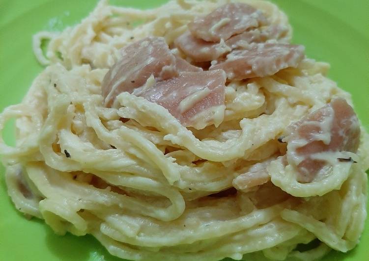 Spagheti Carbonara Tanpa Bawang2an