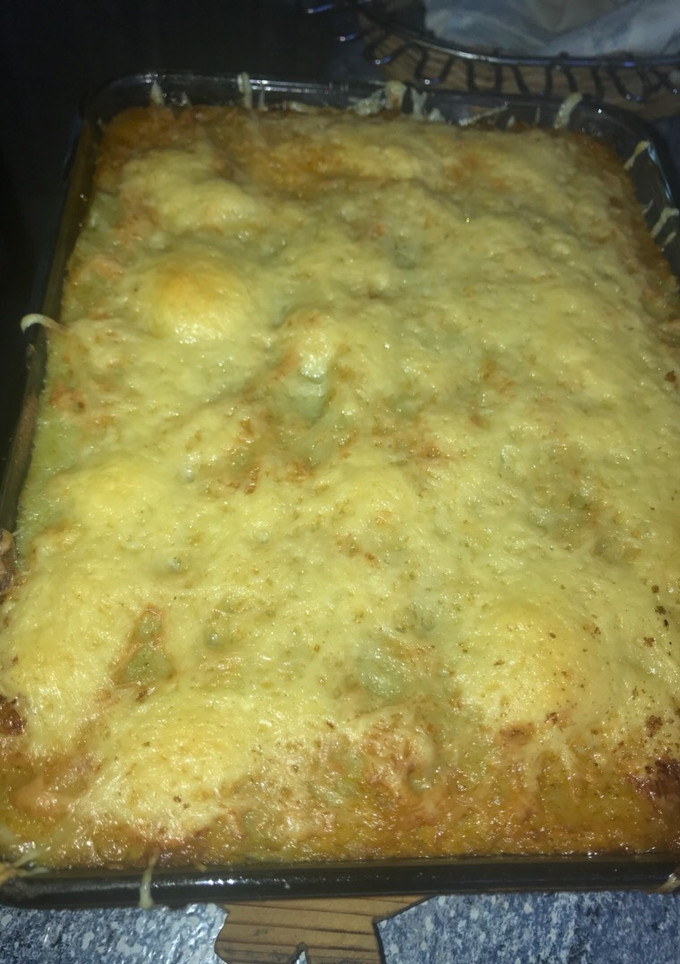 Una foto de Moussaka con Bechamel de Brócoli