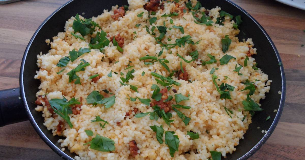 Chorizo couscous Recipe by James Wragg Cookpad