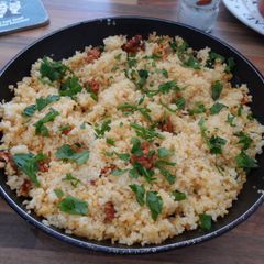A picture of Chorizo couscous.