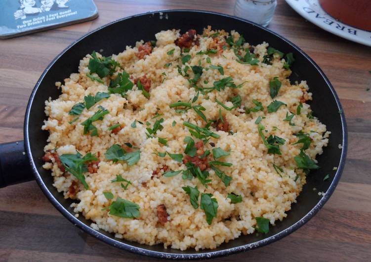 Step-by-Step Guide to Prepare Favorite Chorizo couscous