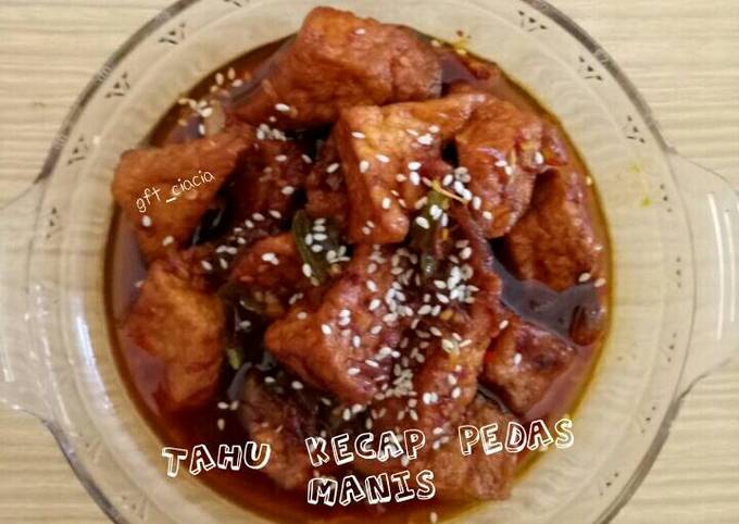 Resep Tahu Kecap Pedas Manis Oleh Ndut Aiko Cookpad