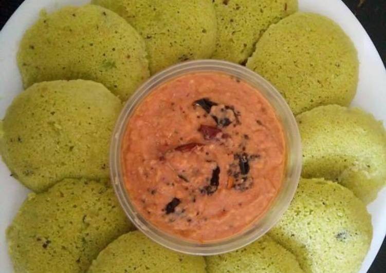 Simple Way to Prepare Speedy Green peas Idli