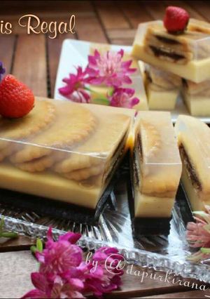 Foto resep Puding Lapis Regal (double coklat)