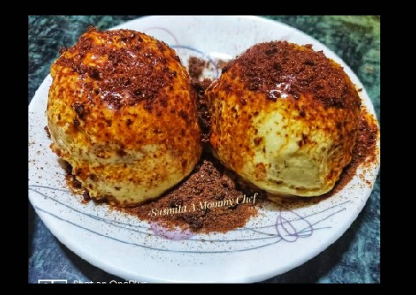 Banana curd ice-cream
