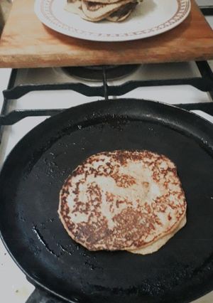 Una foto de Pancake de Banana Fit