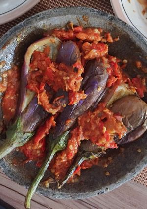 Foto resep Sambal terong enak sederhana