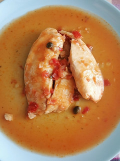 Una foto de Pescado a la mexicana 🇲🇽 🐟
