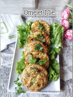 Foto resep Omelet Mie