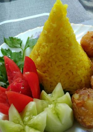 Foto resep Nasi Kuning Ricecooker