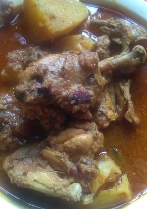 চিকেন কারি(chicken curry recipe in Bengali) রেসিপির প্রধান ছবি