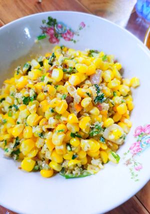 Foto resep Tumis jagung manis