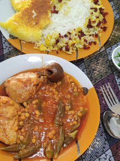 عکسی از دستور خورشت بامیه