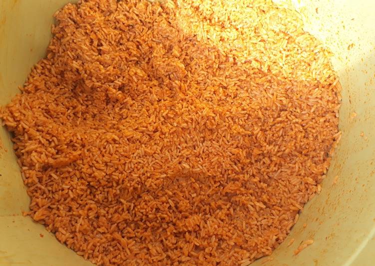 How to Make Homemade Party jollof rice