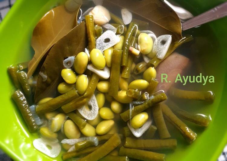 Sayur Bening Edamame (+ kacang panjang)