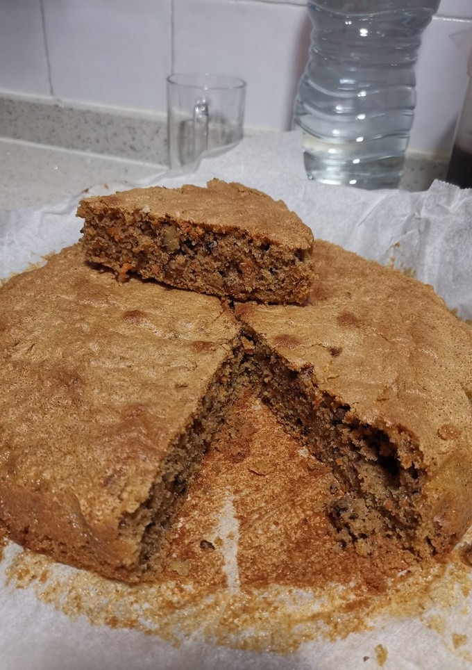Una foto de Carrot cake de avena
