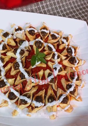 صورة لوصفة مانتي تركي 🇹🇷