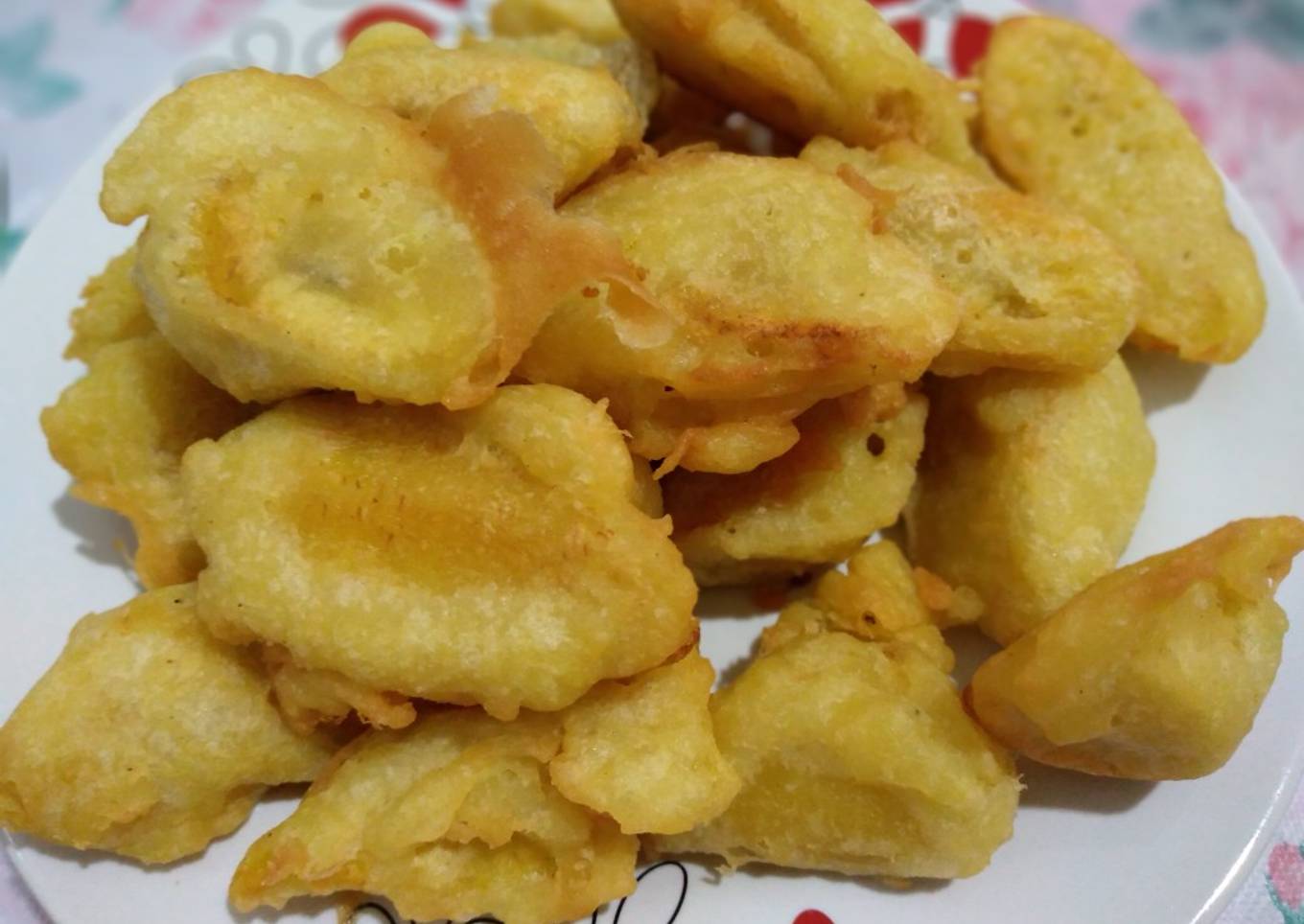 Pisang goreng kriuk enak