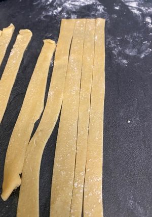 Une photo de Pâtes fraiche farine semoule de blé dur